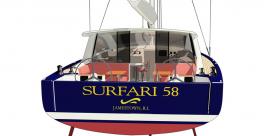 Surfari 53 Transom up